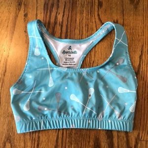 Women’s lacrosse sports bra
